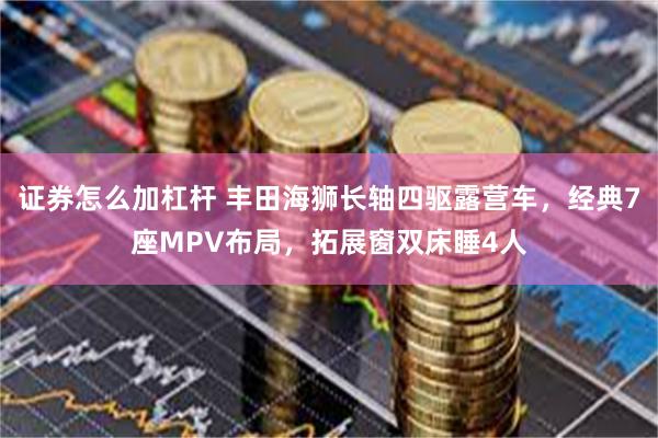 证券怎么加杠杆 丰田海狮长轴四驱露营车，经典7座MPV布局，拓展窗双床睡4人